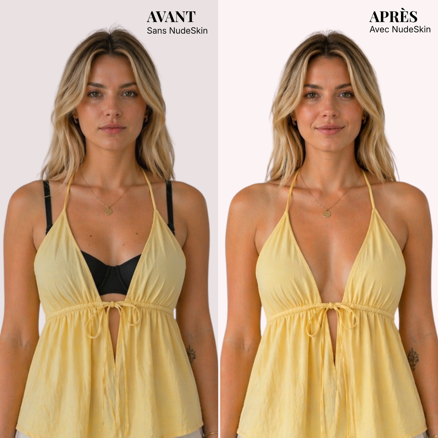 NudeSkin™ - Cache-téton invisible sans soutien-gorge
