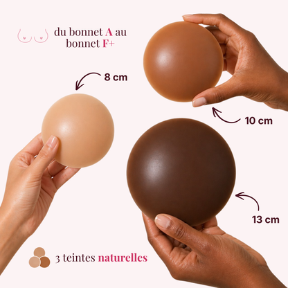 NudeSkin™ - Cache-téton invisible sans soutien-gorge